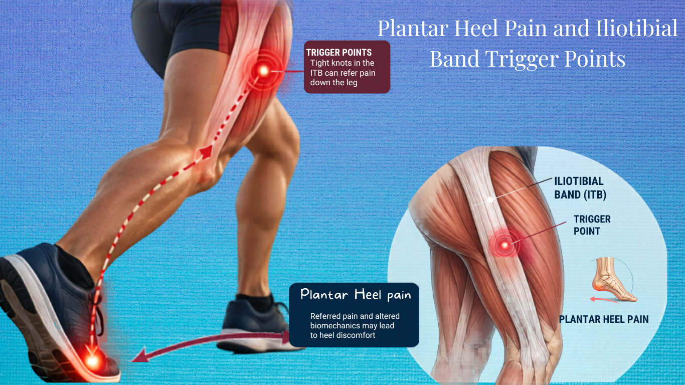 What Is the Relationship Between Plantar Heel Pain and Iliotibial Band Trigger Points?